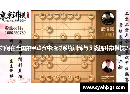 如何在全国象甲联赛中通过系统训练与实战提升象棋技巧
